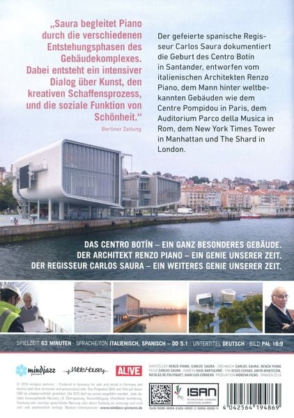 Produktbild: Renzo Piano - Architekt des Lichts (OmU)