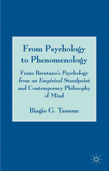 Produktbild: From Psychology to Phenomenology