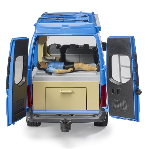 Produktbild: MB Sprinter Camper mit Fahrer und Zubeh&ouml;r