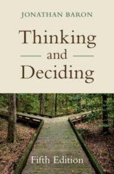 Produktbild: Thinking and Deciding
