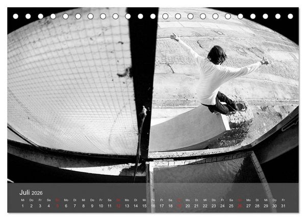 Produktbild: THIS IS SKATEBOARDING 2026 (Tischkalender 2026 DIN A5 quer), CALVENDO Monatskalender