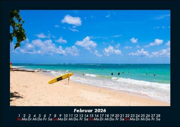 Produktbild: Str&auml;nde der Welt 2026 Fotokalender DIN A5