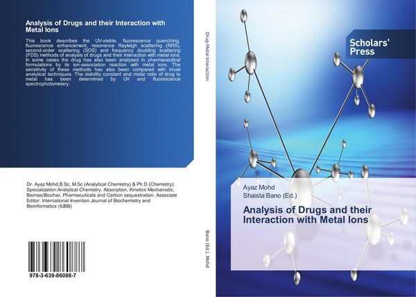 Produktbild: Analysis of Drugs and their Interaction with Metal Ions