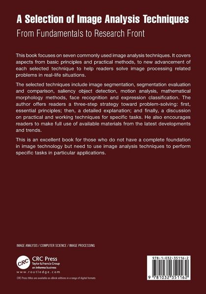 Produktbild: A Selection of Image Analysis Techniques