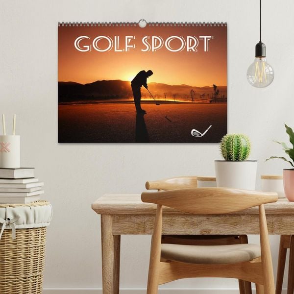 Produktbild: Golf Sport (Wandkalender 2026 DIN A3 quer), CALVENDO Monatskalender
