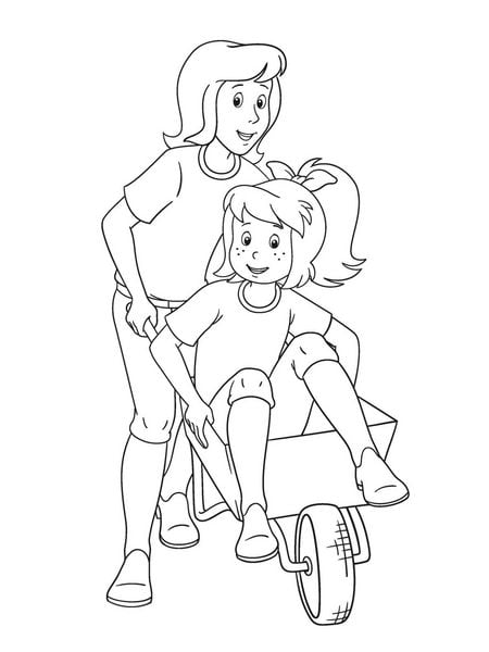 Produktbild: Bibi & Tina: Mein sch&ouml;nstes Malbuch