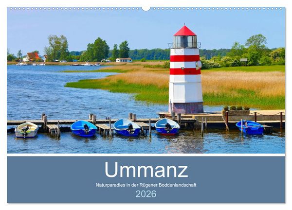Produktbild: Ummanz - Naturparadies in der R&uuml;gener Boddenlandschaft (Wandkalender 2026 DIN A2 quer), CALVENDO Monatskalender