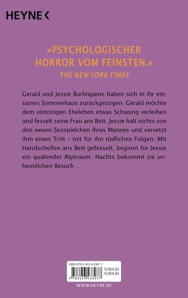 Produktbild: Das Spiel (Gerald's Game)