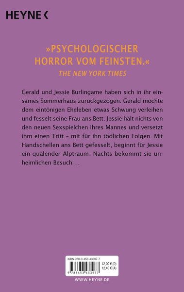 Produktbild: Das Spiel (Gerald's Game)