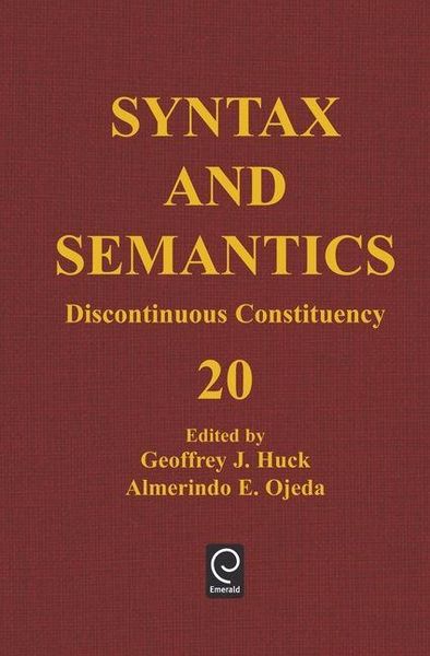 Produktbild: Discontinuous Constituency