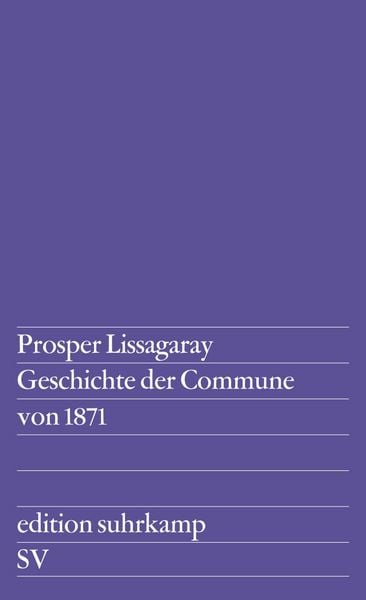 Produktbild: Geschichte der Commune von 1871