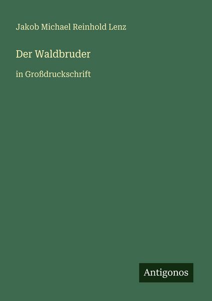 Produktbild: Der Waldbruder