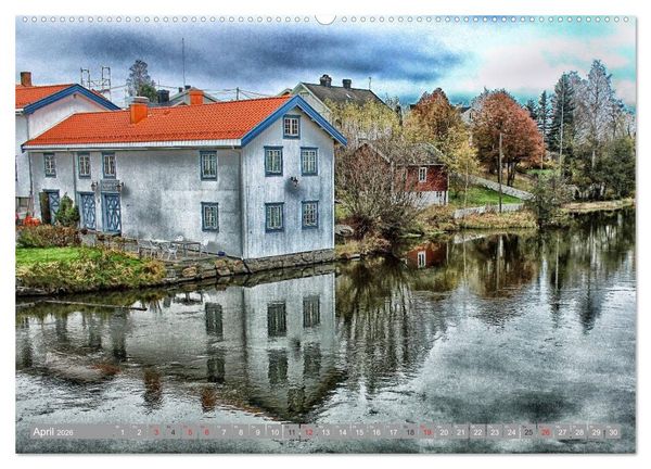 Produktbild: Norwegen (hochwertiger Premium Wandkalender 2026 DIN A2 quer), Kunstdruck in Hochglanz