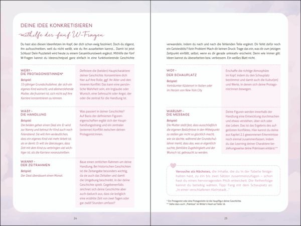 Produktbild: Writing Romance. Dein Schreib-Workshop f&uuml;r deine ultimative Lovestory