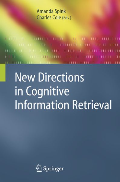 Produktbild: New Directions in Cognitive Information Retrieval
