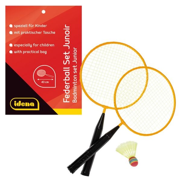 Produktbild: Idena Federball Set Junior 43cm