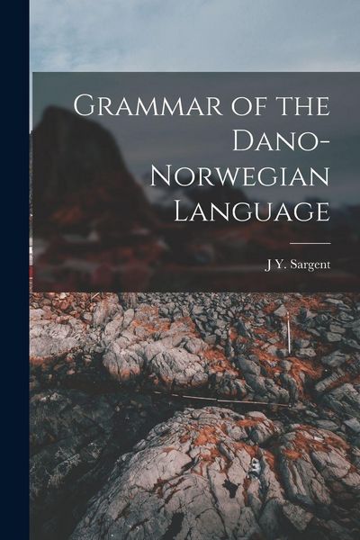 Produktbild: Grammar of the Dano-Norwegian Language