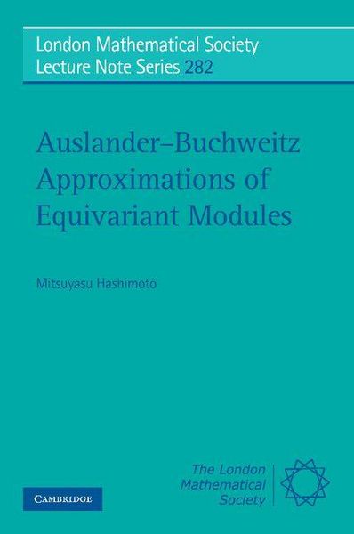 Produktbild: Auslander-Buchweitz Approximations of Equivariant Modules