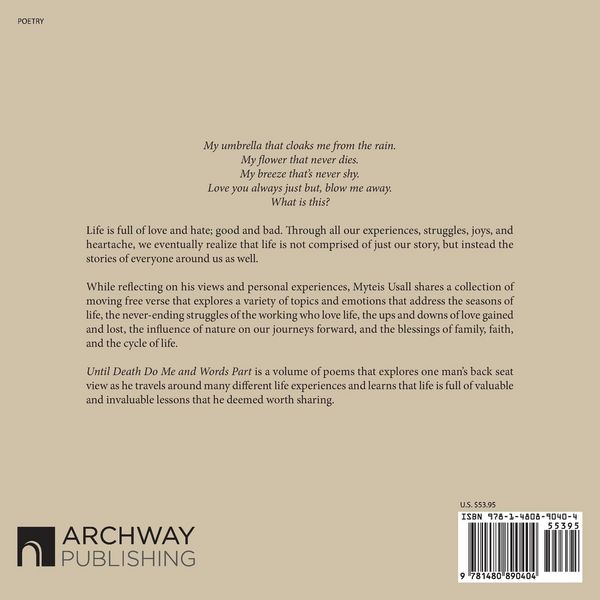 Produktbild: Until Death Do Me and Words Part
