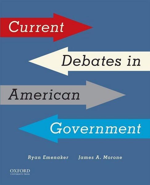 Produktbild: Morone, J: Current Debates in American Government