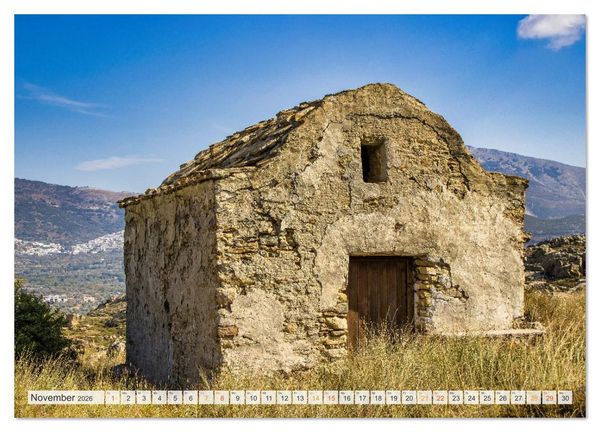 Produktbild: Die Insel Naxos - Abseits der touristischen Pfade (Wandkalender 2026 DIN A3 quer), CALVENDO Monatskalender