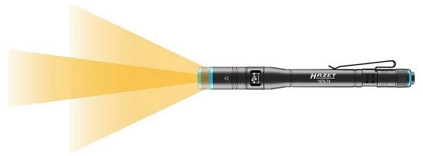 Produktbild: Hazet 1979-74 LED Penlight akkubetrieben, &uuml;ber USB, batteriebetrieben 500lm 3h 61g