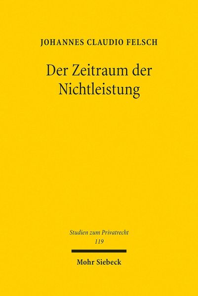 Produktbild: Der Zeitraum der Nichtleistung