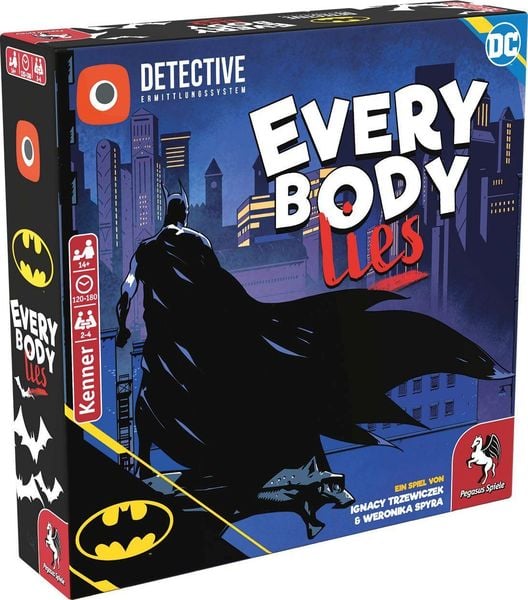 Pegasus 57518G - Batman, Everybody Lies, Detective Ermittlungssystem, DC, Kennerspiel