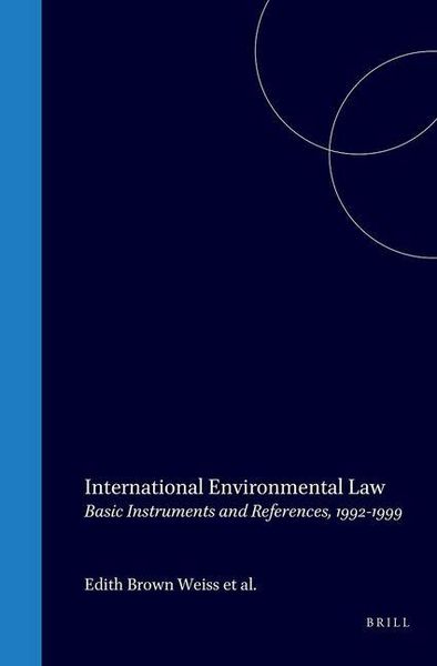 Produktbild: International Environmental Law 1992-1999