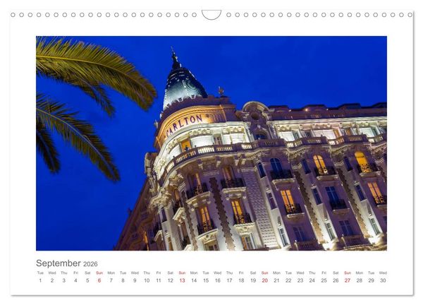 Produktbild: French Riviera moments (Wall Calendar 2026 DIN A3 landscape), CALVENDO 12 Month Wall Calendar