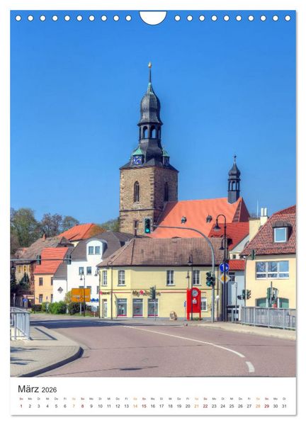 Produktbild: Die Stadt Hettstedt (Wandkalender 2026 DIN A4 hoch), CALVENDO Monatskalender