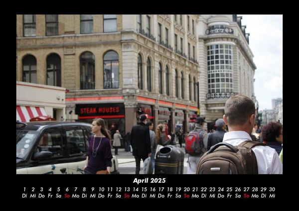 Produktbild: Londons schönste Seiten 2025 Fotokalender DIN A3