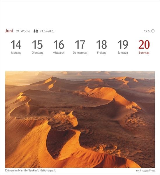 Produktbild: Farben der Natur Postkartenkalender 2027 - Wochenkalender mit 53 Postkarten
