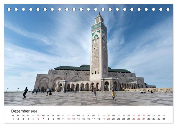 Produktbild: M&auml;rchenhaftes Marokko (Tischkalender 2026 DIN A5 quer), CALVENDO Monatskalender