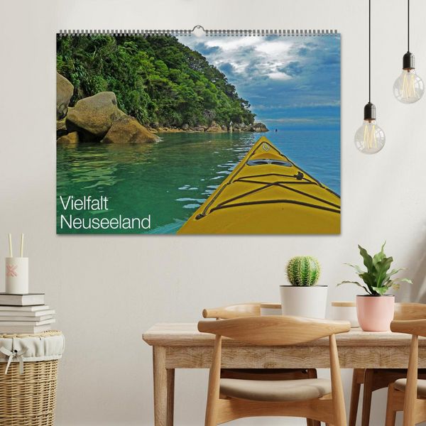 Produktbild: Vielfalt Neuseeland (Wandkalender 2026 DIN A2 quer), CALVENDO Monatskalender