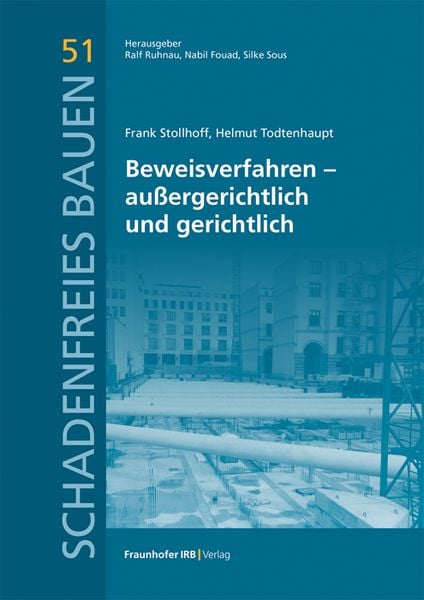 Produktbild: Beweisverfahren &ndash; au&szlig;ergerichtlich und gerichtlich
