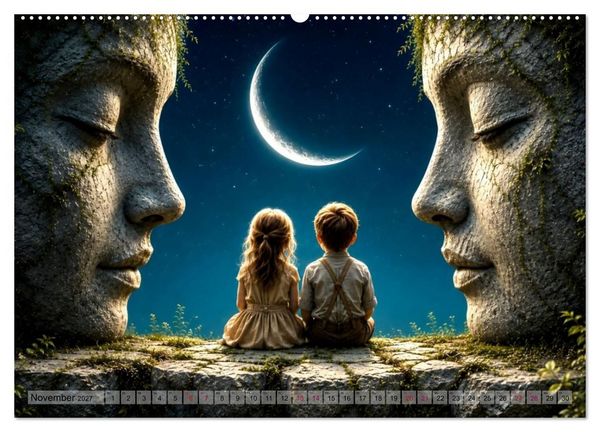 Produktbild: Vision und Imagination - 12 Bilder aus einer m&ouml;glichen Zukunft (Wandkalender 2027 DIN A2 quer), CALVENDO Monatskalender