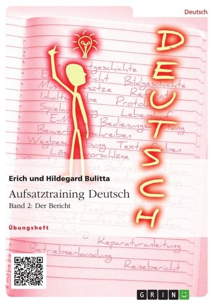 Produktbild: Aufsatztraining Deutsch - Band 2: Der Bericht