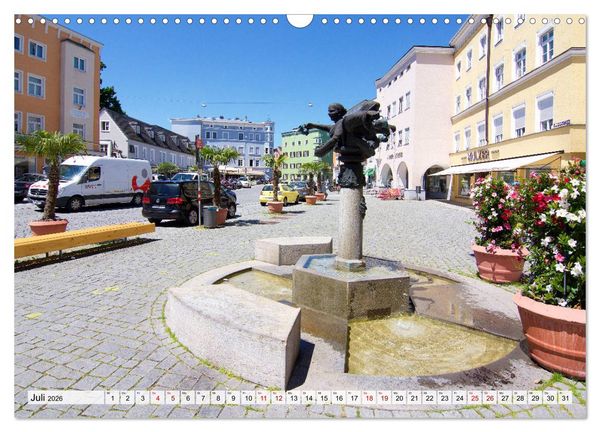 Produktbild: Eine Perle Oberbayerns - Rosenheim (Wandkalender 2026 DIN A3 quer), CALVENDO Monatskalender