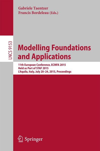 Produktbild: Modelling Foundations and Applications