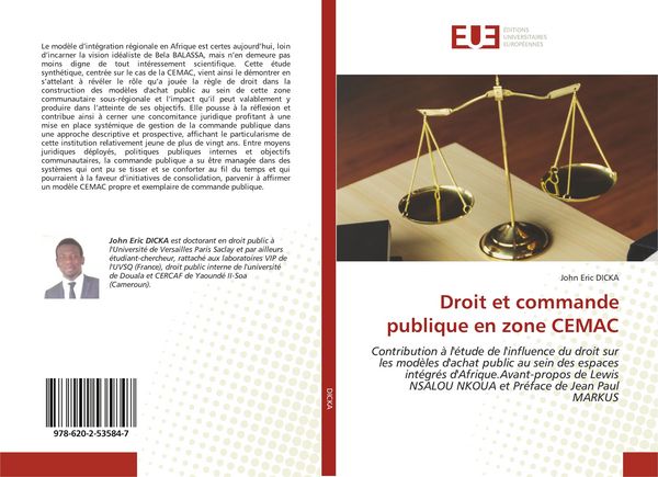 Produktbild: Droit et commande publique en zone CEMAC