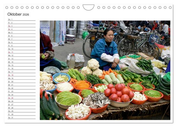 Produktbild: Tibet - Begegnungen (Wandkalender 2026 DIN A4 quer), CALVENDO Monatskalender