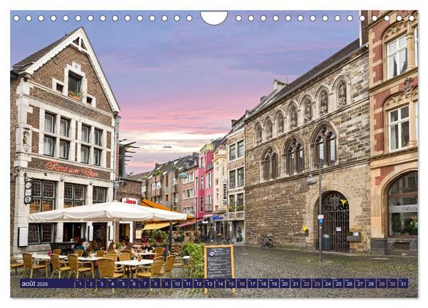 Produktbild: AIX-LA-CHAPELLE Ville imp&eacute;riale (Calendrier mural 2026 DIN A4 vertical), CALVENDO calendrier mensuel
