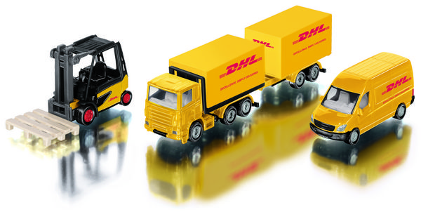 Produktbild: Siku 6324 Geschenkset DHL