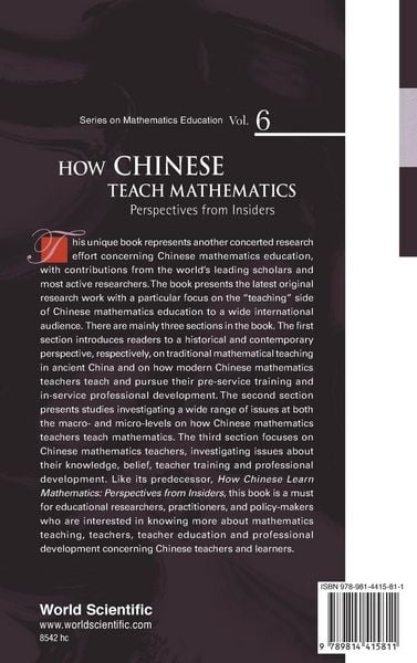 Produktbild: How Chinese Teach Mathematics