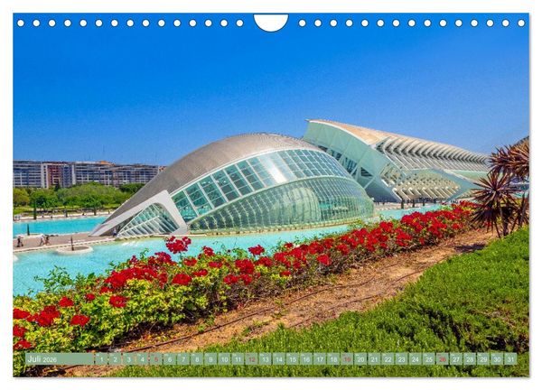 Produktbild: Zauberhaftes Valencia (Wandkalender 2026 DIN A4 quer), CALVENDO Monatskalender