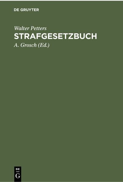 Produktbild: Strafgesetzbuch