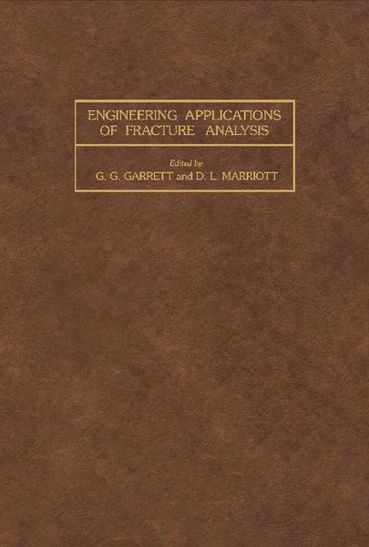Produktbild: Engineering Applications of Fracture Analysis
