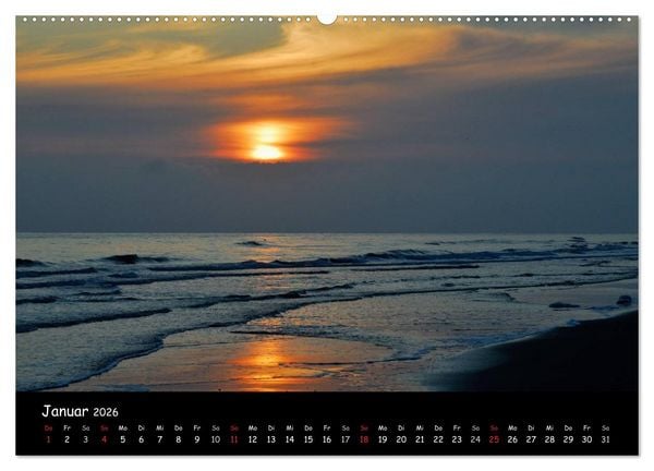 Produktbild: Amrum (Wandkalender 2026 DIN A2 quer), CALVENDO Monatskalender