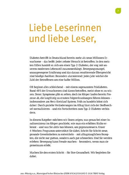 Produktbild: Warnsignal hoher Blutzucker
